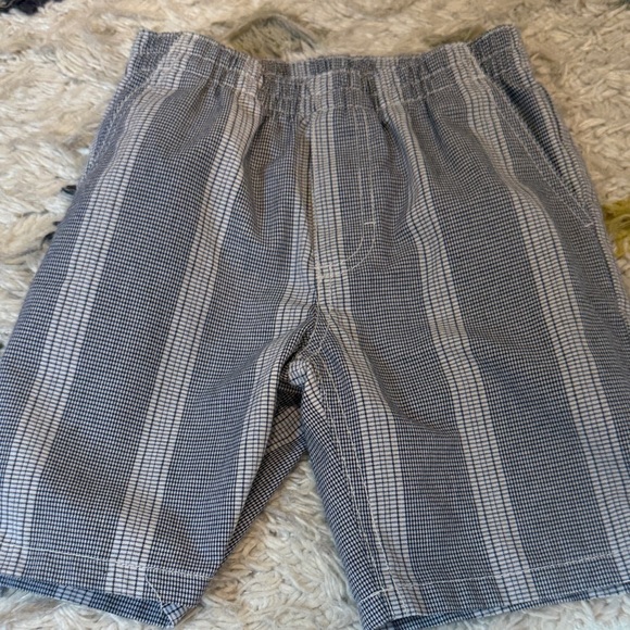 Nautica Black and White Checkered Shorts - Picture 1 of 2